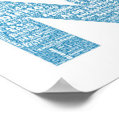 ポスター – Word Cloud (角)