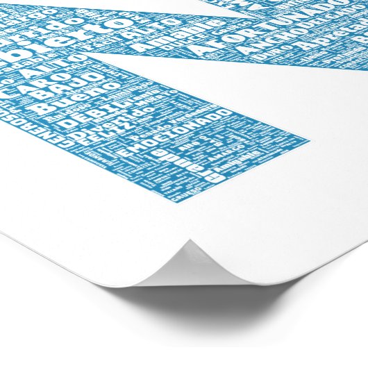 ポスター – Word Cloud (角)