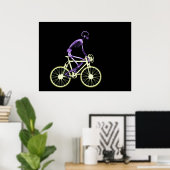 ポスター – X線スケルトンサイクリングオリジナル (ホームオフィス)
