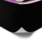 ポスター – X線財布オリジナルピンク (角)