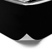 ポスター – X線財布ブラックグレー (角)