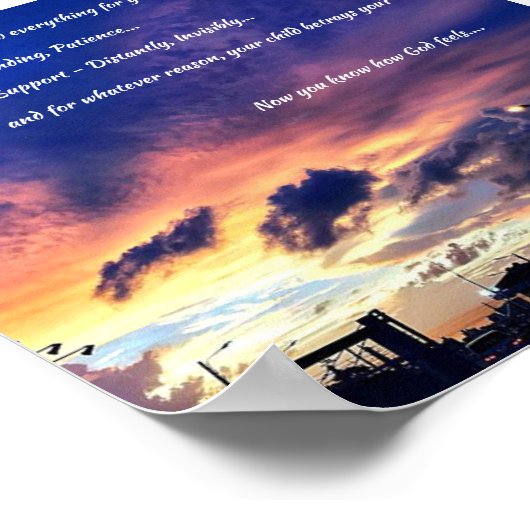 ポスター – You, Your Child and God (角)