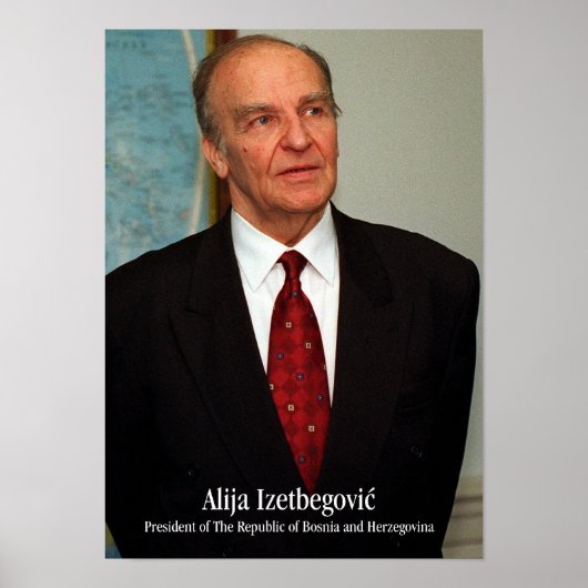 ポスターA3 - Alija Izetbegovic ポスター (正面)