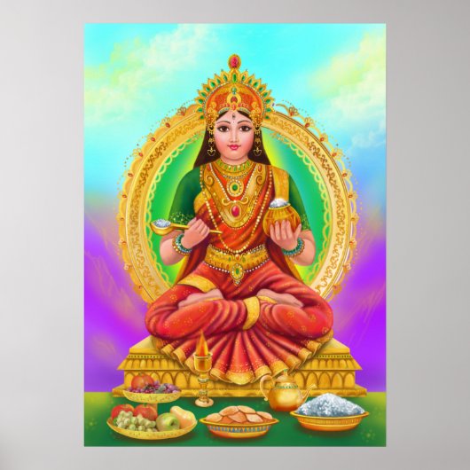 ポスターAnnapoorna女神 ポスター (正面)