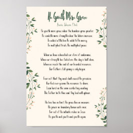 ポスターAnnie Johnson Flint - He Give More Grace ポスター