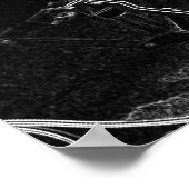 ポスターB/Wドラムセット1 ポスター (角)