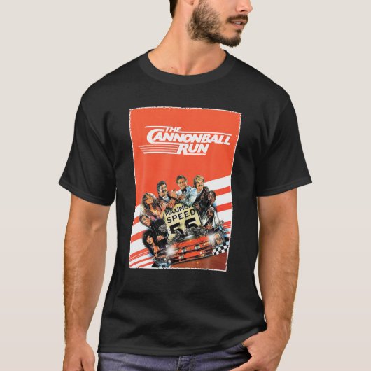 ポスターCannonballsクラシックアートラブコメディ映画 Tシャツ (正面)