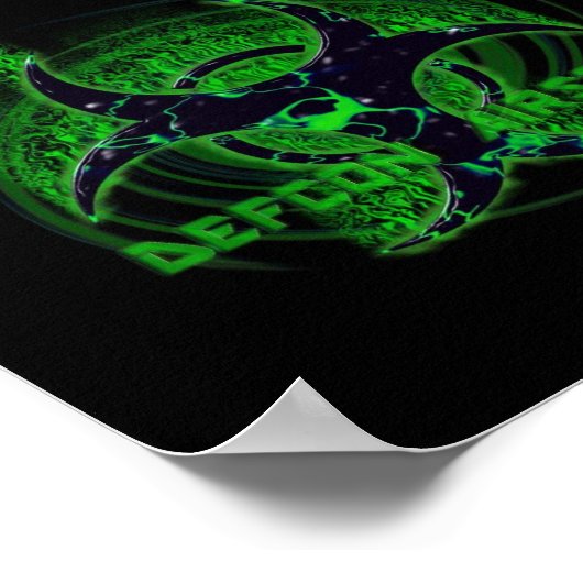 ポスターDEFCON AIRSOFT ポスター (角)