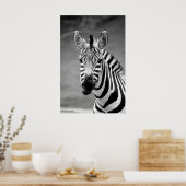 ポスターDSC_8249, Zebraスマイル ポスター (キッチン)