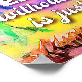 ポスターEARTH without ARTはEHだ!ポスター ポスター (角)