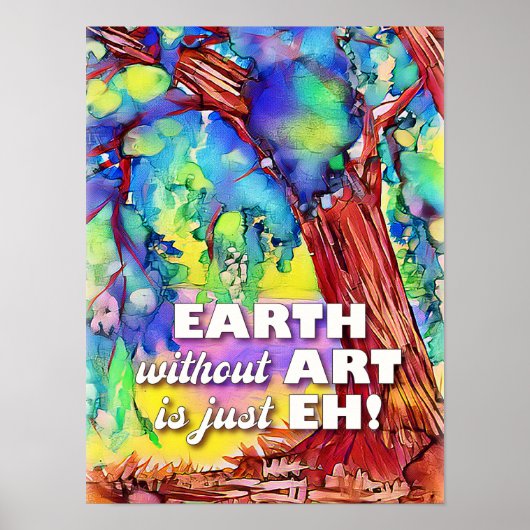 ポスターEARTH without ARTはEHだ!ポスター ポスター (正面)