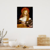 ポスターEdward Burne-Jones _ Jeune Femme ポスター (キッチン)