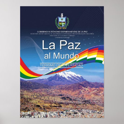 ポスターLa Paz al mundo ポスター (正面)