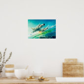 ポスターMikoyan-Gurevich MiG-21フィッシュベッド ポスター (キッチン)