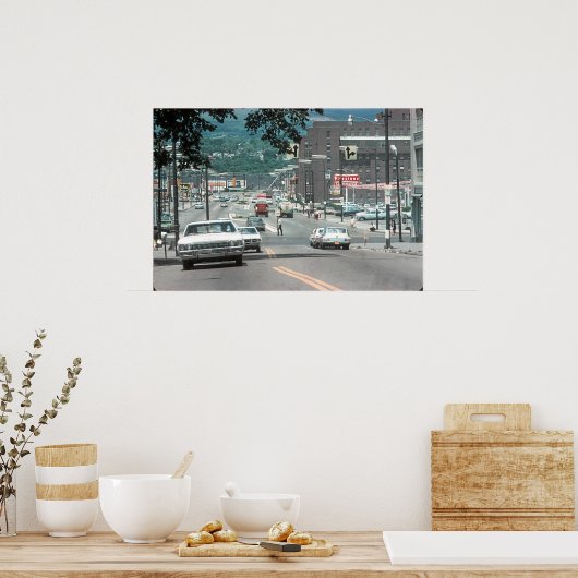 ポスターMulberry St. Scranton Pa. ポスター (キッチン)