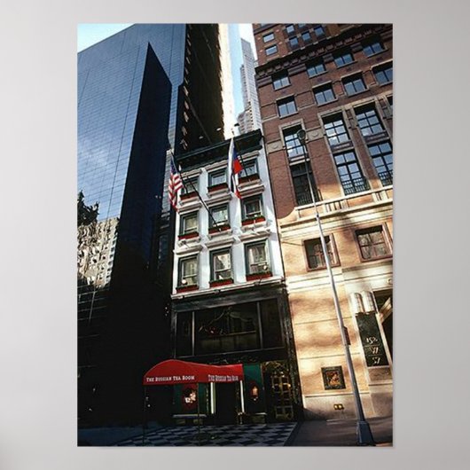 ポスターNYC～ティールームロシアのカーネギーメトロポリタン ポスター (正面)