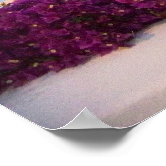 ポスターSantorini Greece ポスター (角)