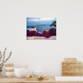 ポスターSantorini Greece ポスター (キッチン)