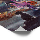 ポスタ不気味ーのトリックまたは処理 ポスター (角)