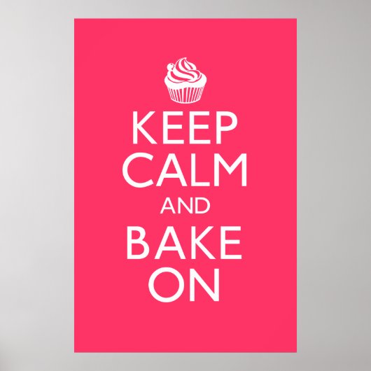 ポスタ保ーに落ち着いて焼く ポスター (正面)