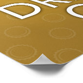 ポスタ保ーに落ち着いて飲む ポスター (角)