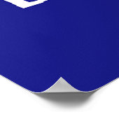 ポスタ信じープリント ポスター (角)