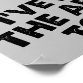 ポスタ失ったー署名を行うおもしろい能力 ポスター (角)