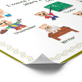 ポスタ子供へー – Bailey Bear in the Land of I AM ポスター (角)