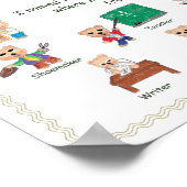 ポスタ子供へー – Bailey Bear in the Land of I AM ポスター (角)