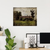 ポスタ幽霊のよく出るー・バイ・過去 ポスター (ホームオフィス)