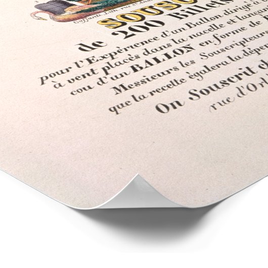 ポスタ広告ーのサブスクリプション ポスター (角)