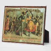 ポスタ広告ーのバーロウ、ウィルソン、プリムローズと我々 フォトプラーク (側面)