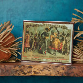 ポスタ広告ーのバーロウ、ウィルソン、プリムローズと我々 フォトプラーク (側面)