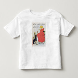 ポスタ広告ーの純滅菌ミルク トドラーTシャツ