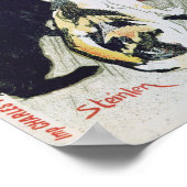 ポスタ広告ーの純滅菌ミルク ポスター (角)