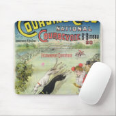 ポスタ広告ーの開廷 マウスパッド (マウス)