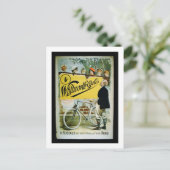 ポスタ広告ーの「ウィットワース・サイクル」、パリ(colo) ポストカード (スタンド正面)