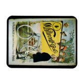 ポスタ広告ーの「ウィットワース・サイクル」、パリ(colo) マグネット (横)