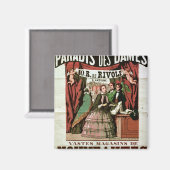 ポスタ広告ーの「オーパラディスデダメス」 マグネット (正面/裏面)