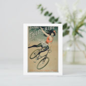 ポスタ広告ーの「ソシエテ・ラ・フランカイズ」（パリ） ポストカード (スタンド正面)