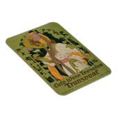 ポスタ広告ーの「トランスバール」コーヒー、ワインと マグネット (右側)