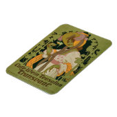 ポスタ広告ーの「トランスバール」コーヒー、ワインと マグネット (左側)