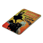 ポスタ広告ーの「バーナムとベイリー素晴らし」 マグネット (左側)