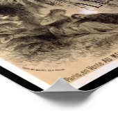 ポスタ広告ーの「ラクメ」 ポスター (角)