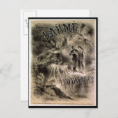 ポスタ広告ーの「ラクメ」 ポストカード (正面/裏面)