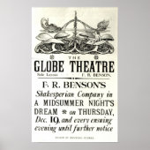 ポスタ広告ーの「真夏の夜の夢」 ポスター (正面)