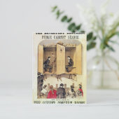 ポスタ広告ーはサイキックなパフォーマンス ポストカード (スタンド正面)