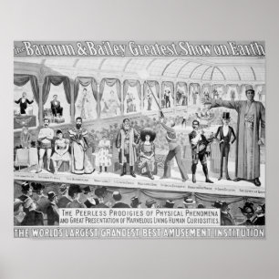 ポスタ広告ー'The Barnum and Bailey ポスター