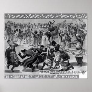 ポスタ広告ー'The Barnum and Bailey ポスター