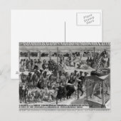 ポスタ広告ー'The Barnum and Bailey ポストカード (正面/裏面)